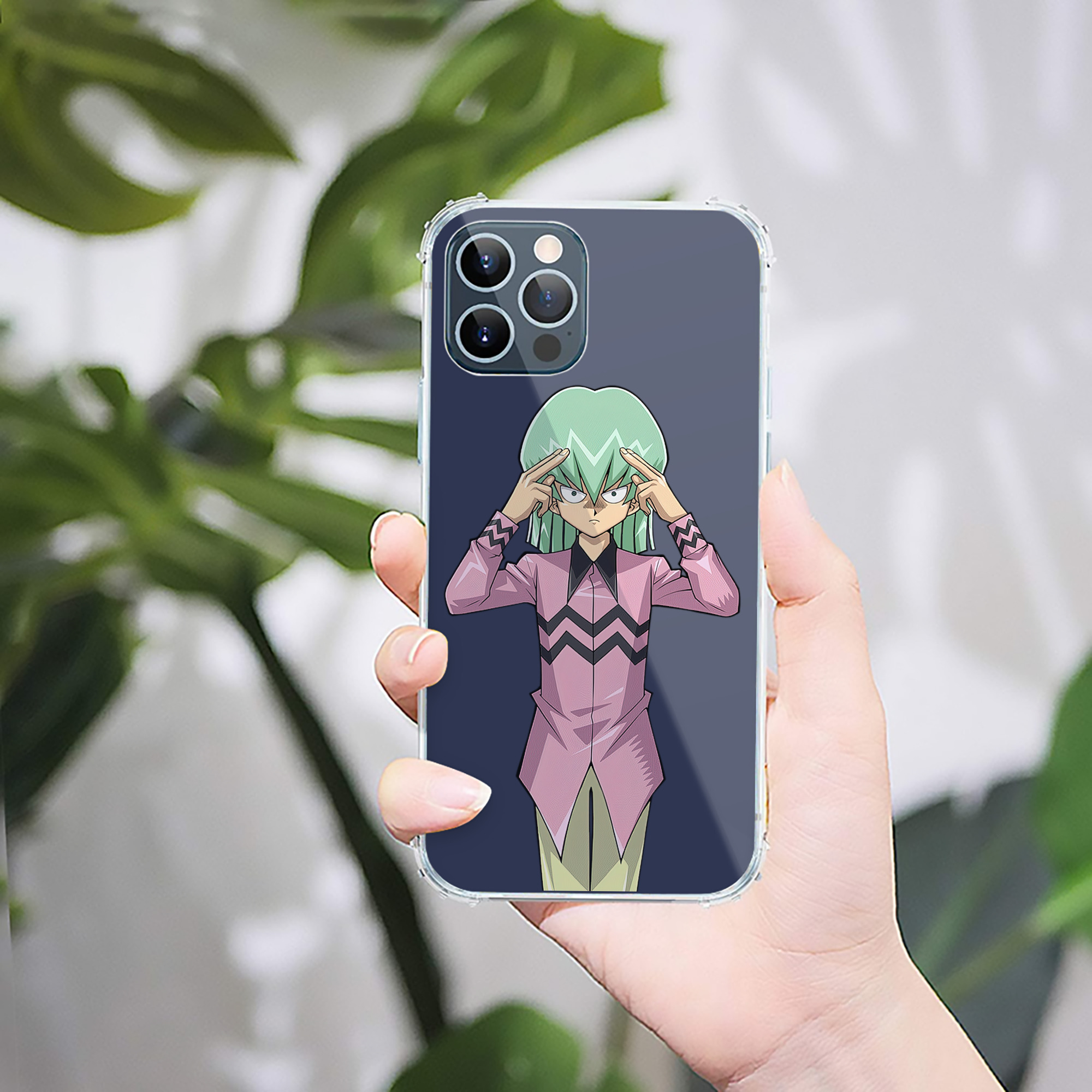 （画像用） 遊☆戯☆王 Yu-Gi-Oh! 【iPhone 12シリーズ対応】透明スマホケース（クリアソフトケース）